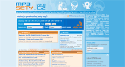 Desktop Screenshot of mp3.sety.cz