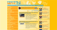 Desktop Screenshot of festivaly.sety.cz