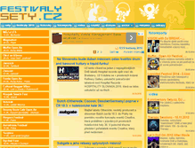 Tablet Screenshot of festivaly.sety.cz