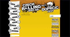 Desktop Screenshot of czechrollingmeetsdoprcicfest.sety.cz