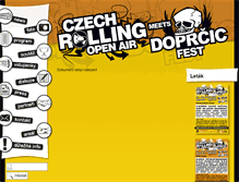 Tablet Screenshot of czechrollingmeetsdoprcicfest.sety.cz